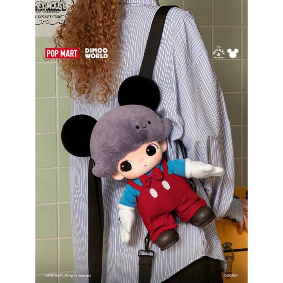 POPMART泡泡玛特DIMOO WORLD × 迪士尼米奇搪胶毛绒包